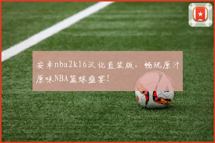 安卓nba2k16汉化直装版，畅玩原汁原味NBA篮球盛宴！